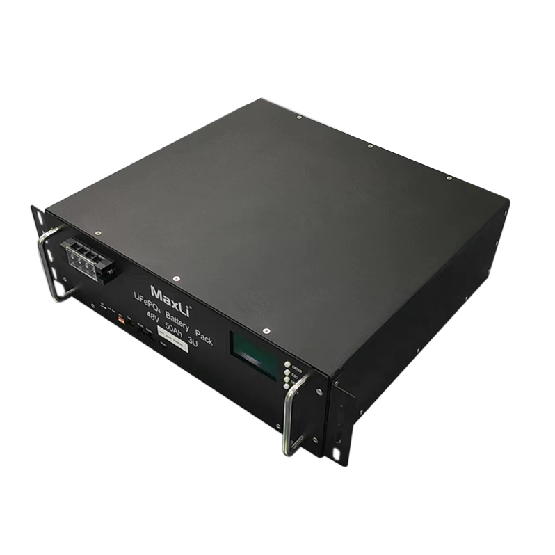 3U 48V50AH LiFePo4 Battery Rack Mount