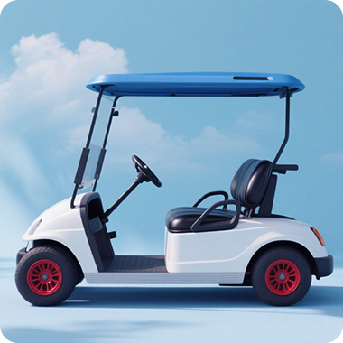 MaxLi LiFePO4 series products are applicable to Golf Carts